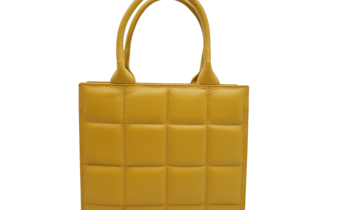 Sac à main jaune KATIE